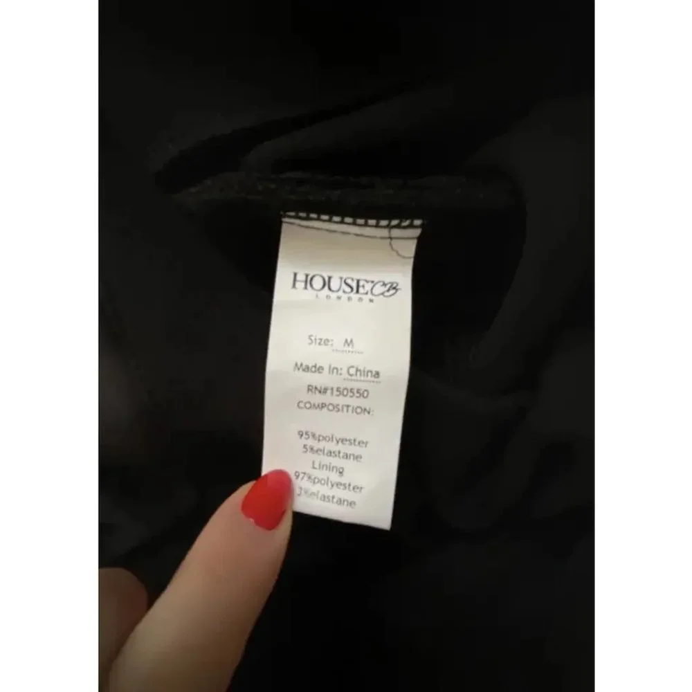 House of CB Rosaria Tuxedo jumpsuit - Picture 5 of 7